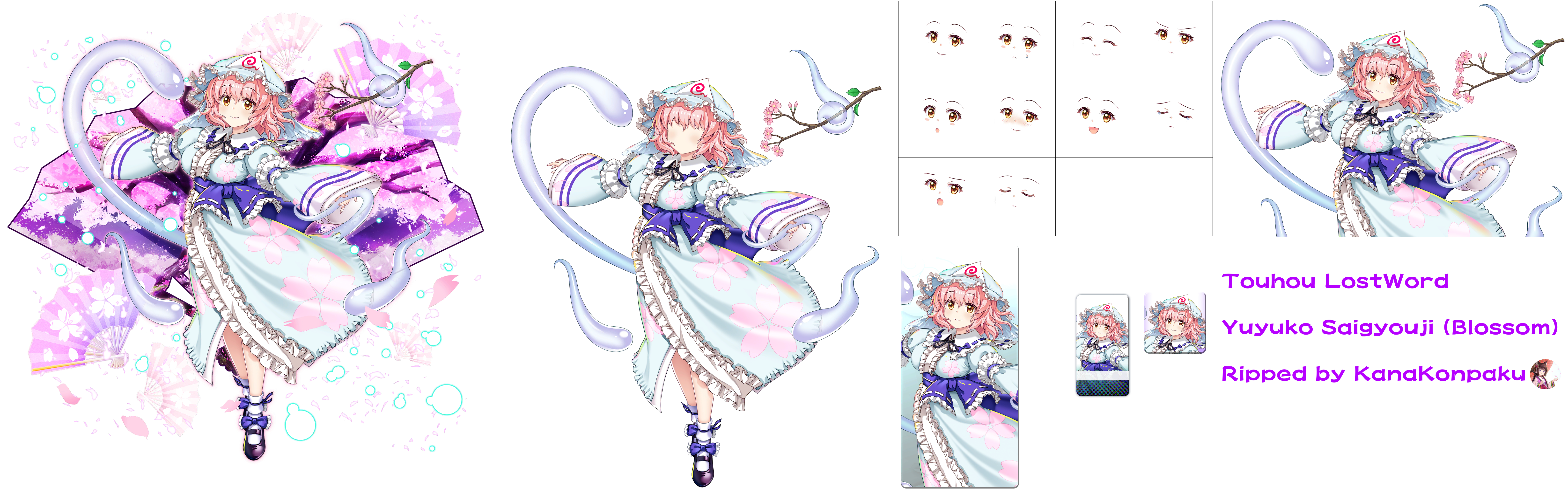 Yuyuko Saigyouji (Cherry Blossom)