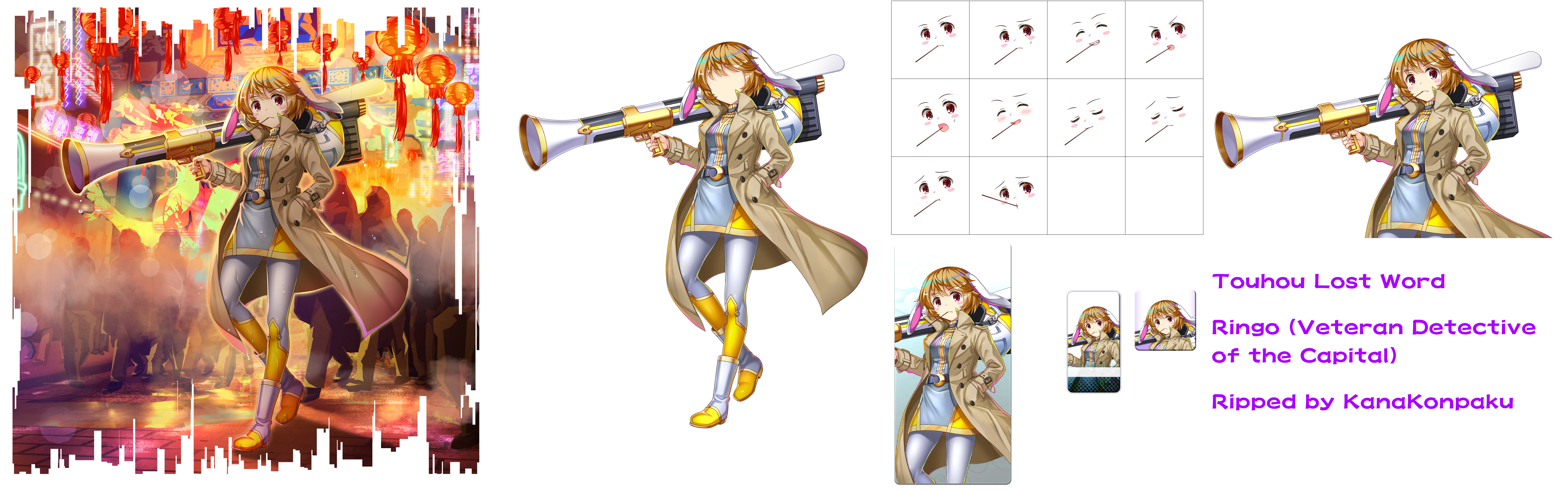 Touhou LostWord - Ringo (Veteran Detective of the Capital)