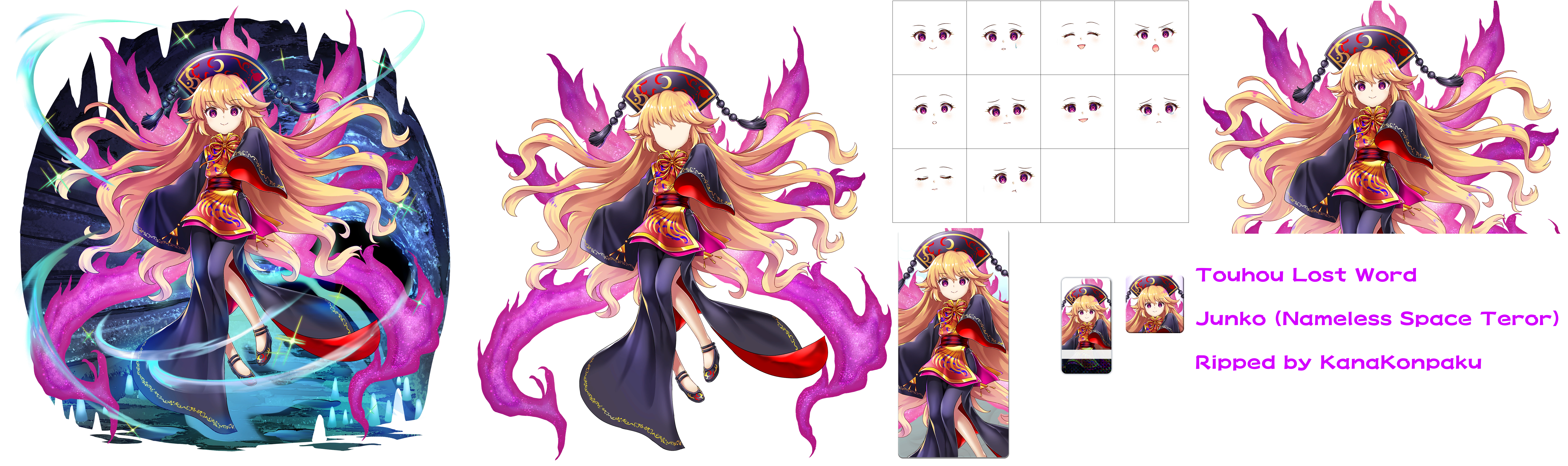 Touhou LostWord - Junko (Nameless Space Terror)