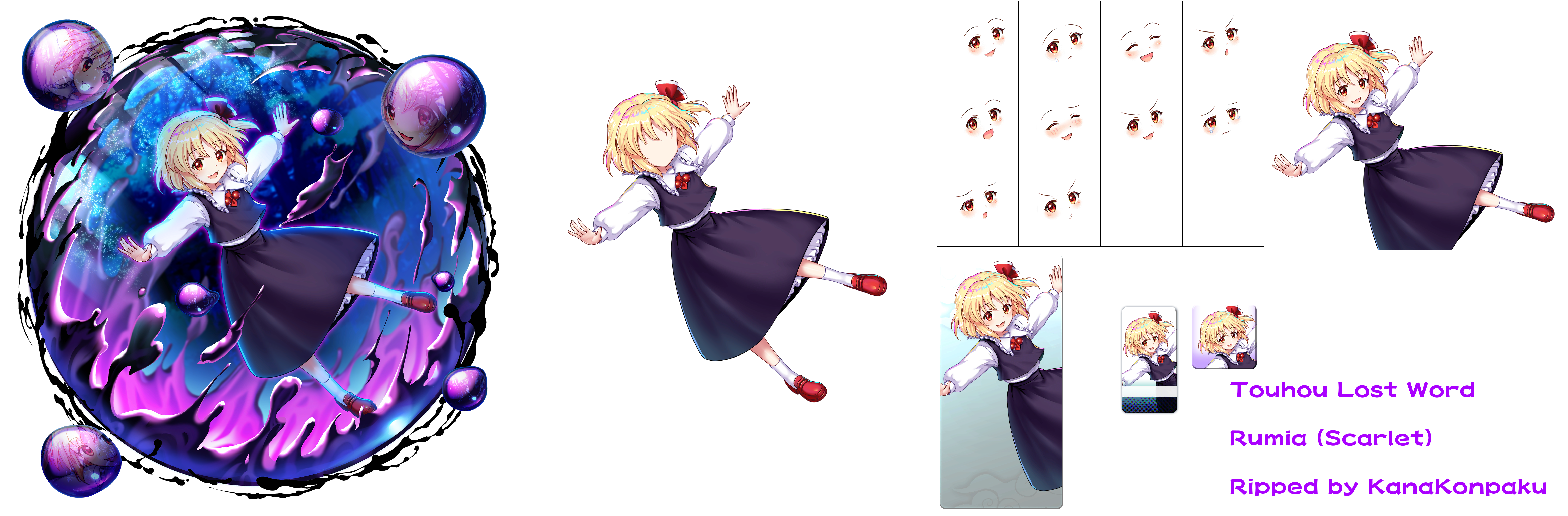 Touhou LostWord - Rumia (Scarlet)