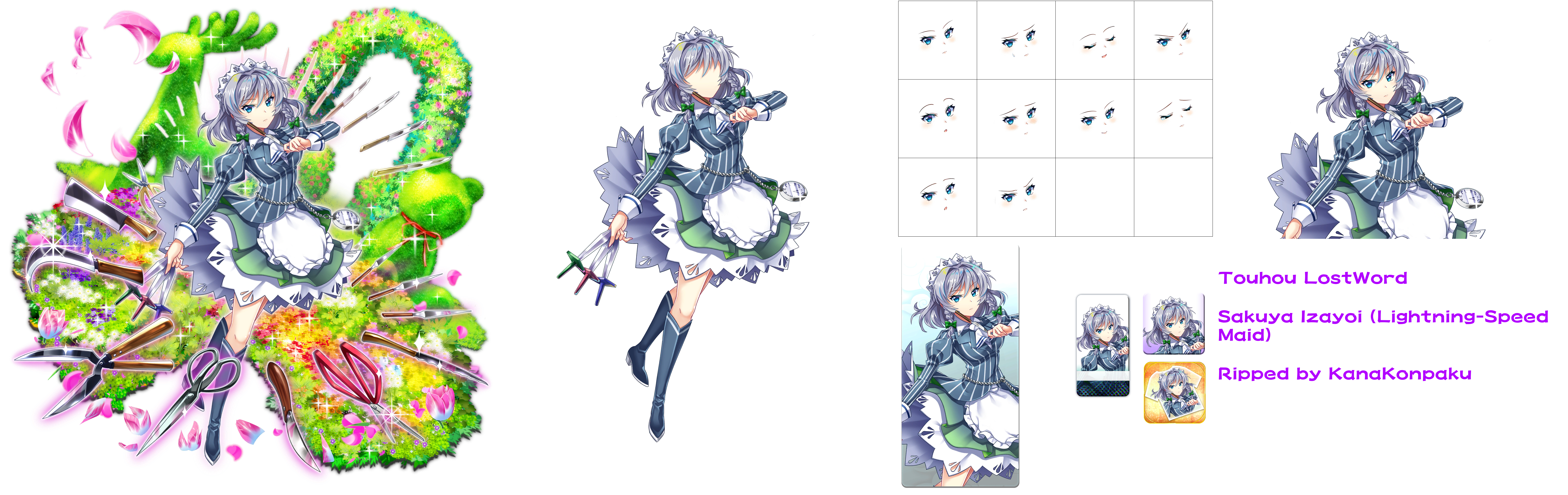 Sakuya Izayoi (Lightning-Speed Maid)