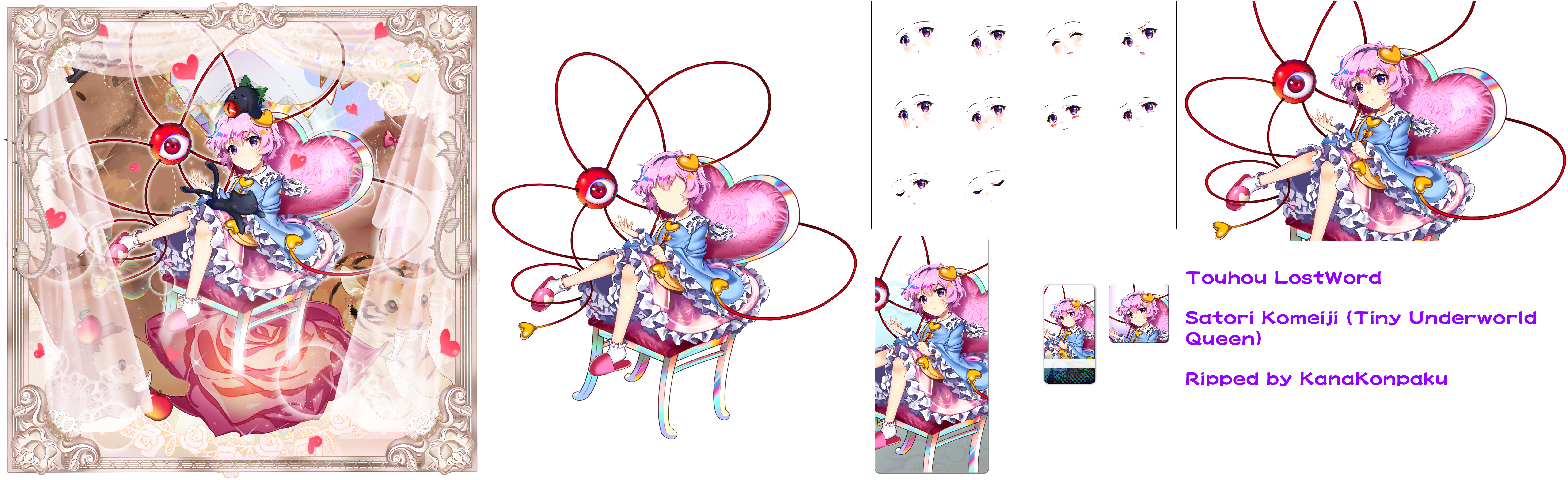 Satori Komeiji (Tiny Underworld Queen)