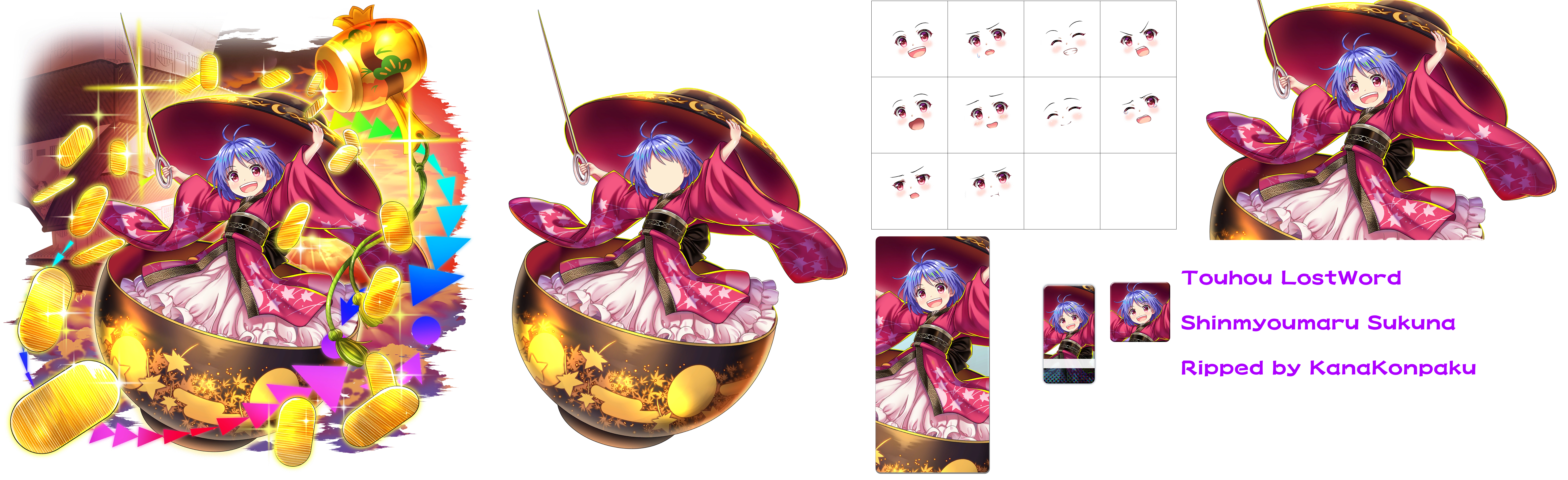 Touhou LostWord - Shinmyoumaru Sukuna