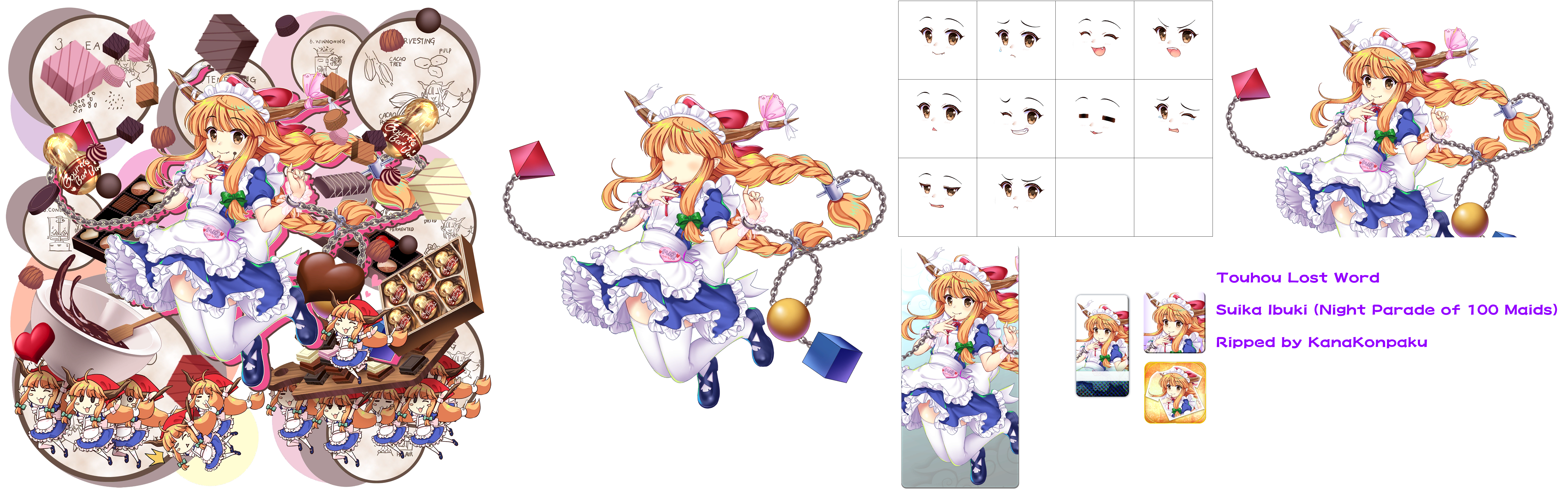 Suika Ibuki (Night Parade of 100 Maids)