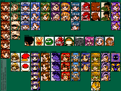 Arle's Adventure - Magical Jewels (JPN) - Portraits