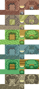 Pokémon Ruby / Sapphire - Secret Base (Tileset)