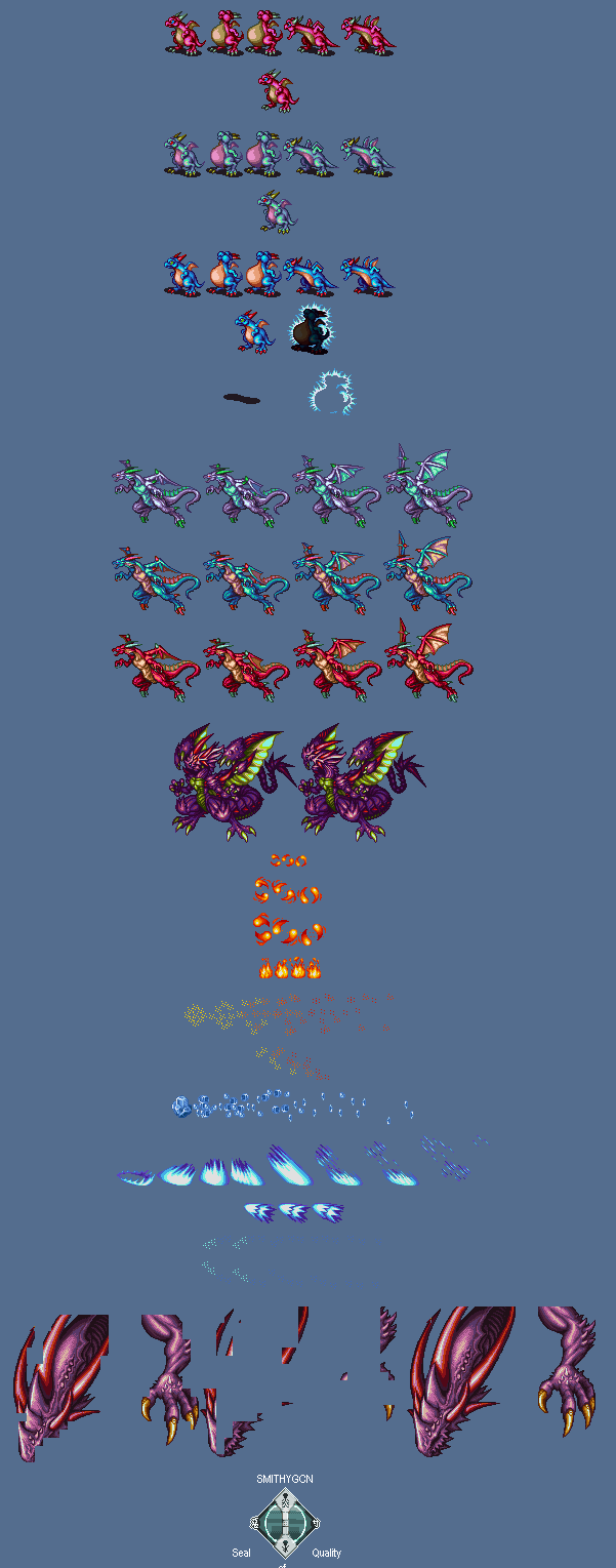 Breath of Fire 2 - Dragon Forms