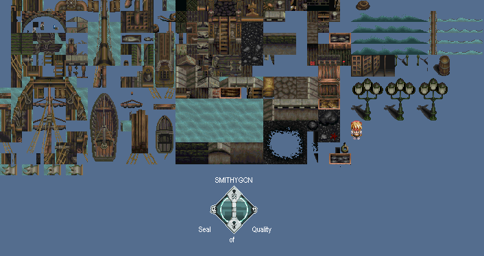 Tales of Phantasia (JPN) - Dock Tileset