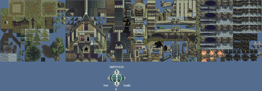 Tales of Phantasia (JPN) - Toltus Ruins Tileset