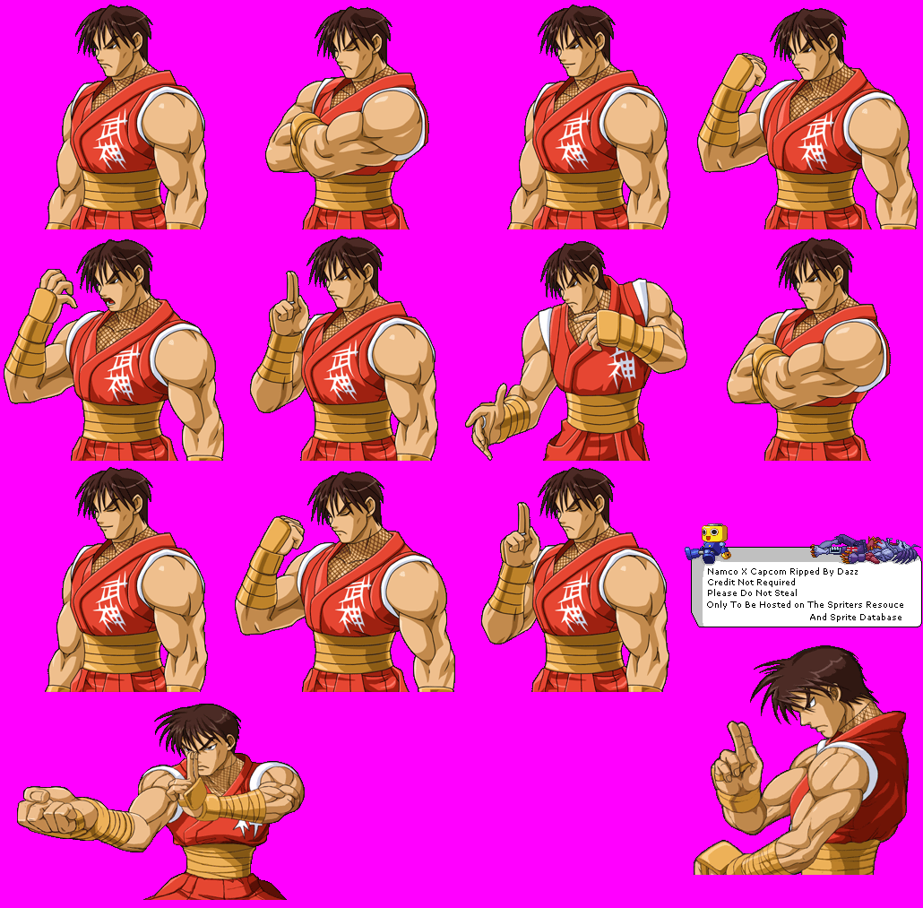 Namco X Capcom - Guy