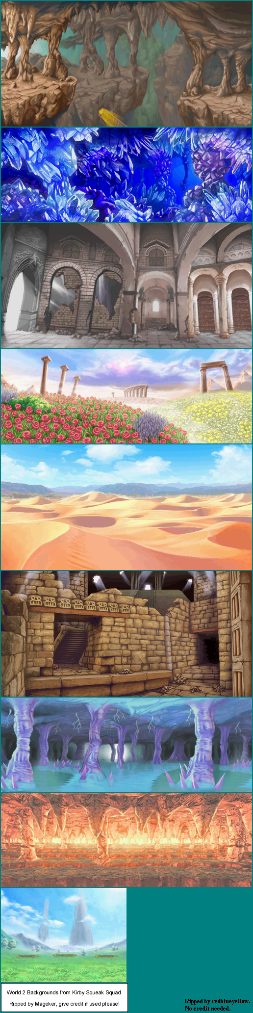 World 2 Backgrounds