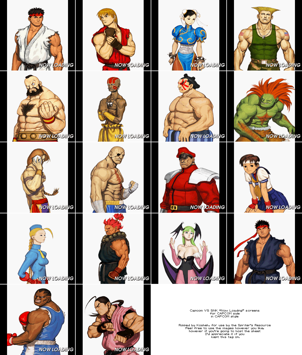 Loading Screens (Capcom/Capcom)