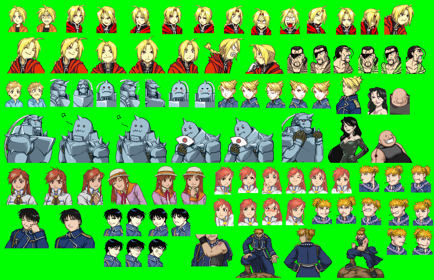 Fullmetal Alchemist: Omoide no Sonata - Mugshots (Set 2)