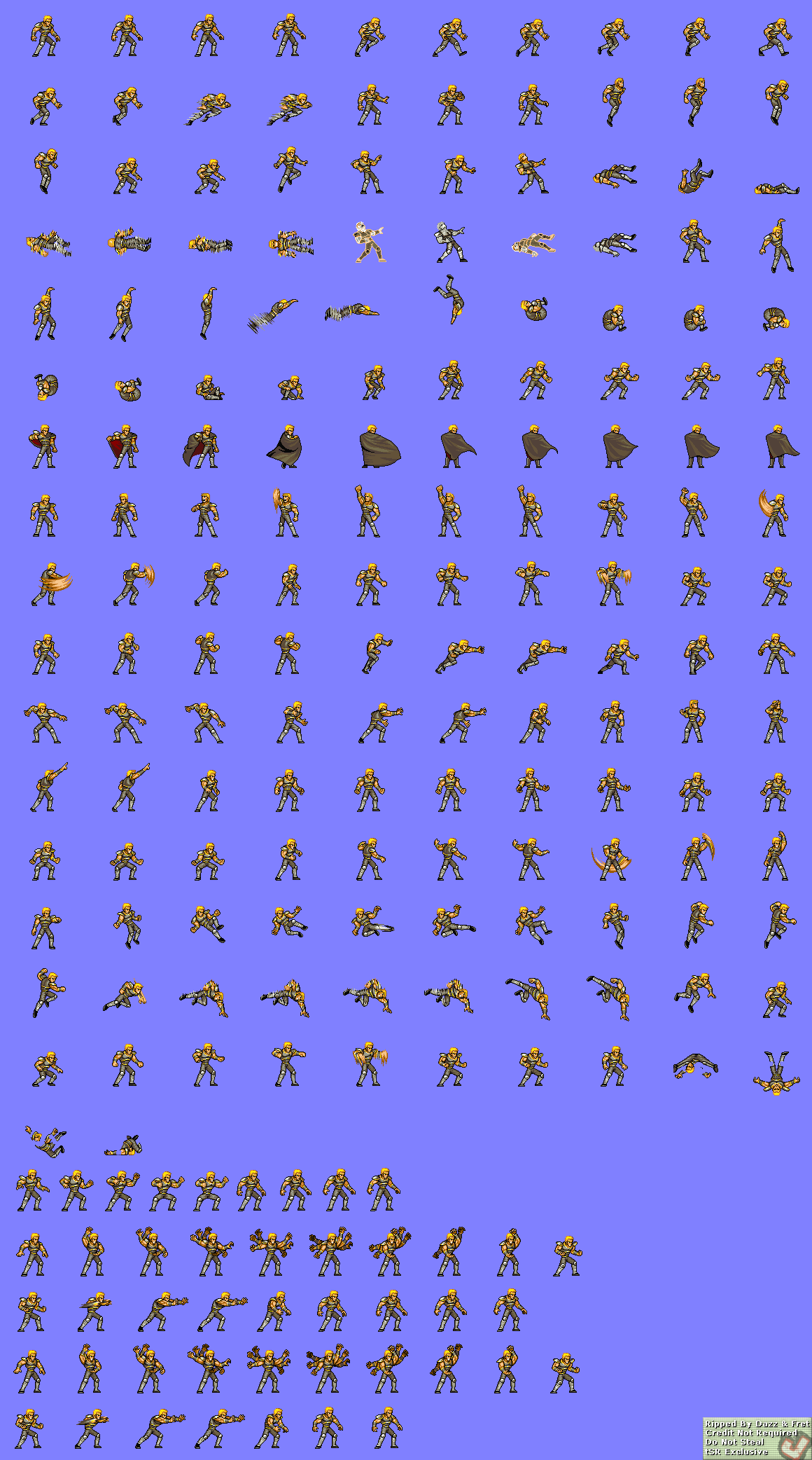 Наруто Sprite Sheet
