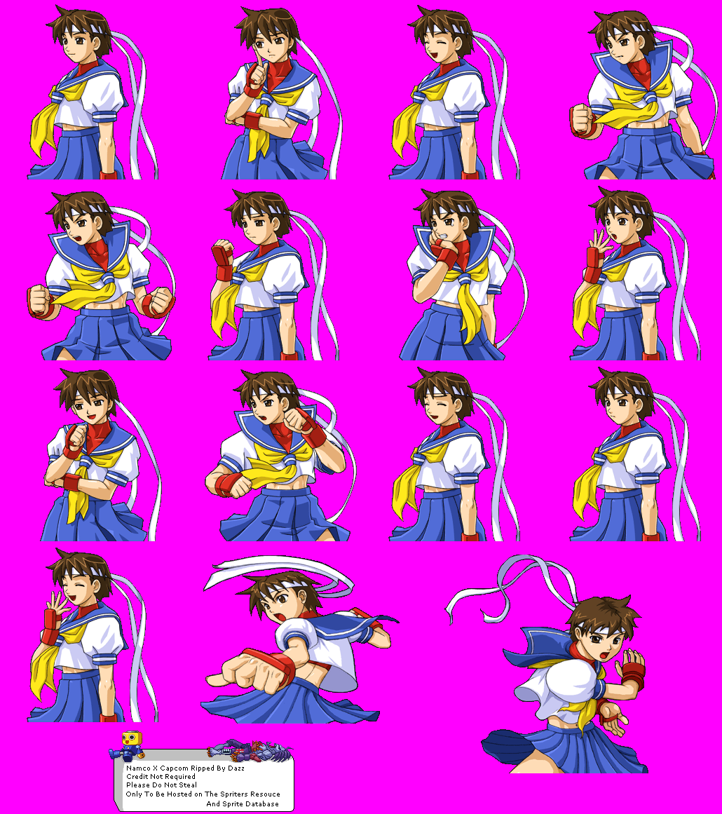 Namco X Capcom - Sakura