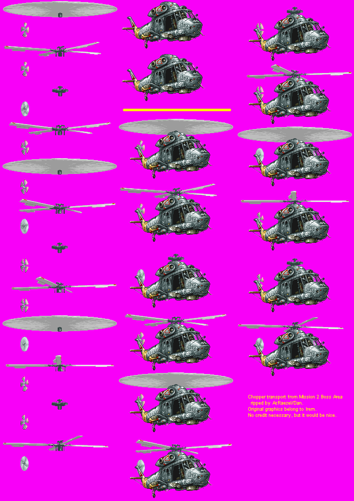 Gunforce 2 / Geo Storm - Helicopter