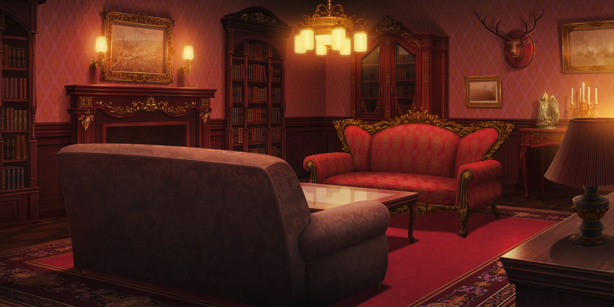 Touhou LostWord - Scarlet Devil Mansion Living Room