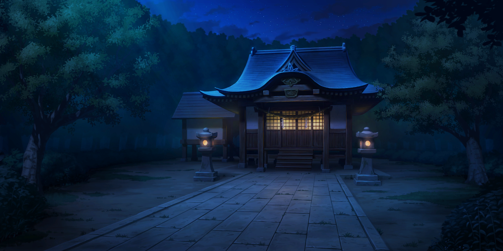 Hakurei Shrine (Night)