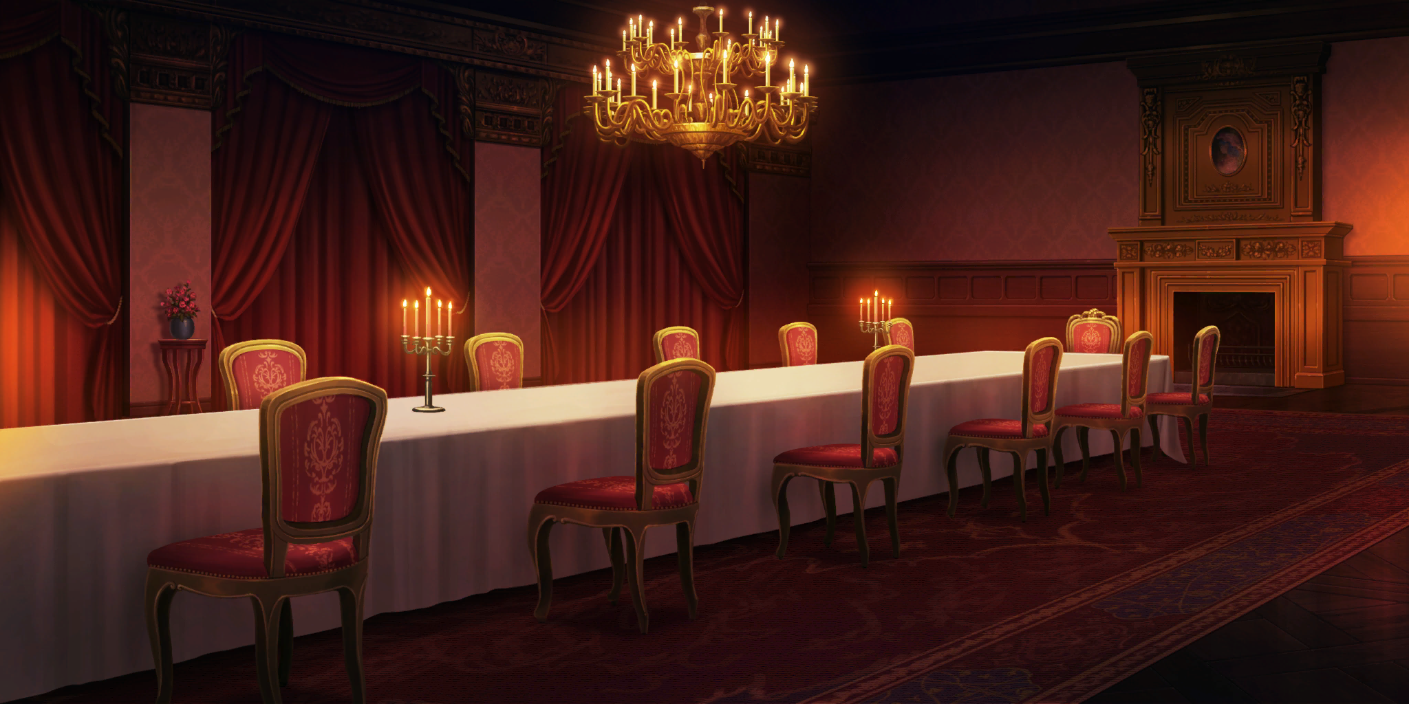 Scarlet Devil Mansion Dining Room