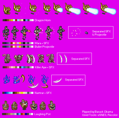 Mt. Elyrita (Roc Cave) Enemies