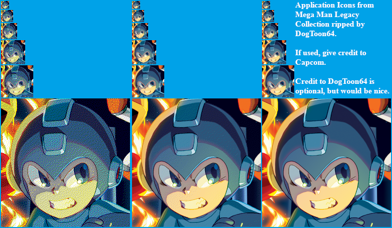 Mega Man Legacy Collection - Application Icons
