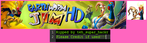 Earthworm Jim HD - Game Icon and Banner