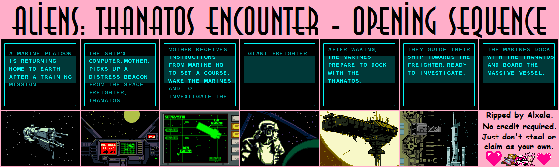 Aliens: Thanatos Encounter - Opening Sequence