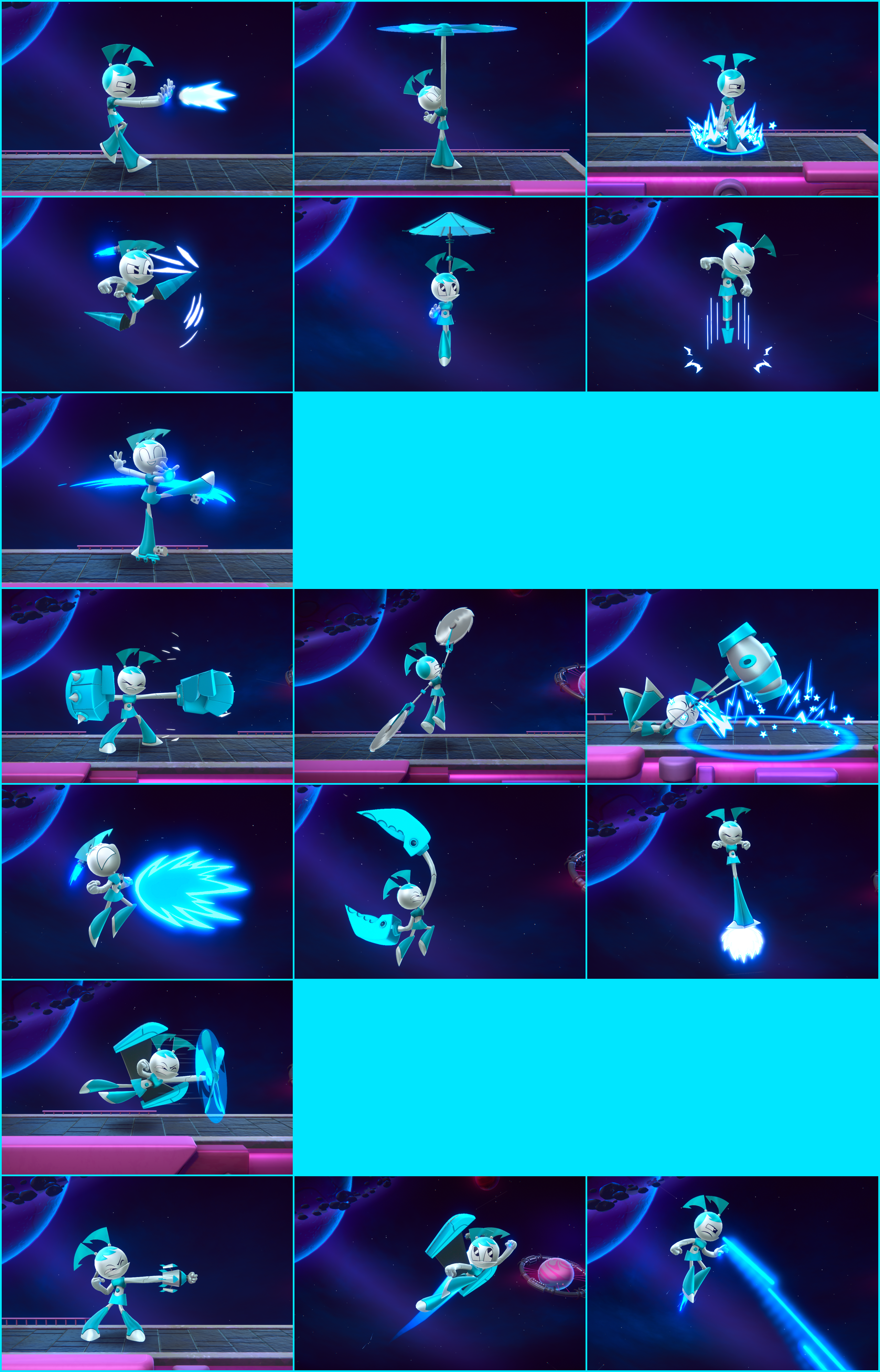 Jenny Moveset