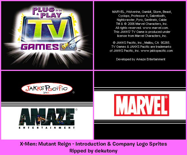 X-Men: Mutant Reign - Introduction & Company Logos