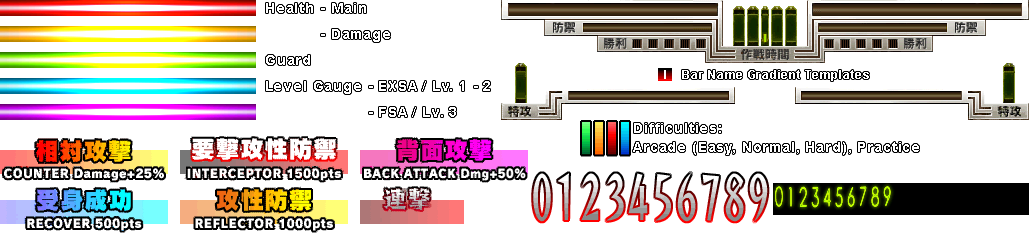 Akatsuki Blitzkampf Ausf. Achse - ABKAA Lifebars, Hit Props & Timer