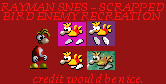 Scrapped Bird Enemy (SNES-Style)