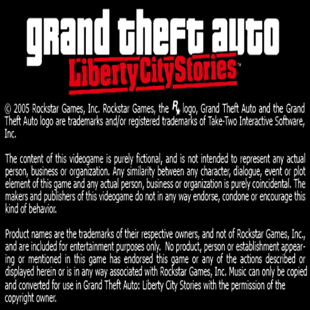 Copyright Screen