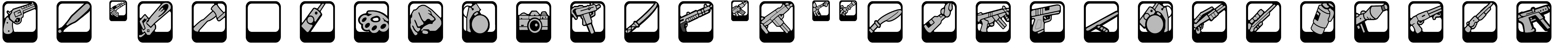 Weapon Icons