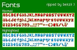 Fonts