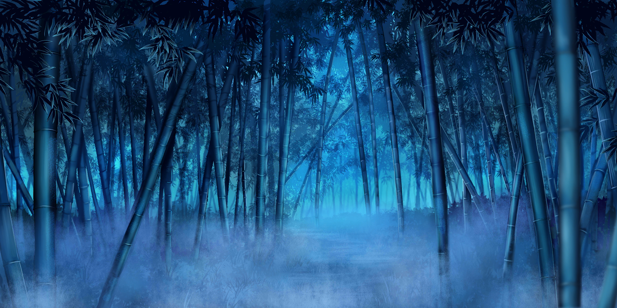 Touhou LostWord - Bamboo Forest of the Lost (Night)