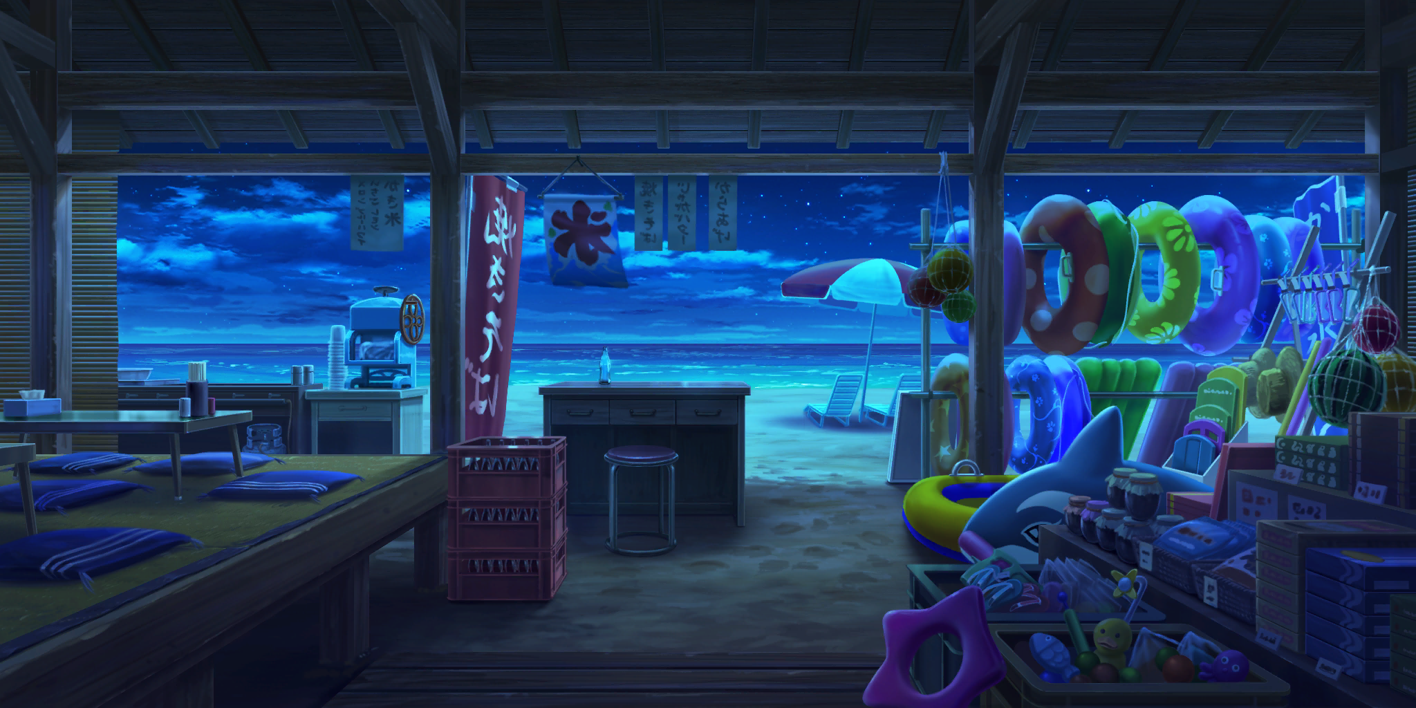 Beachside Kourindou (Night)