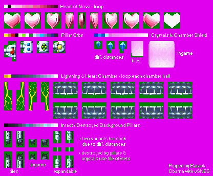 Heart of Nova (Sprites)