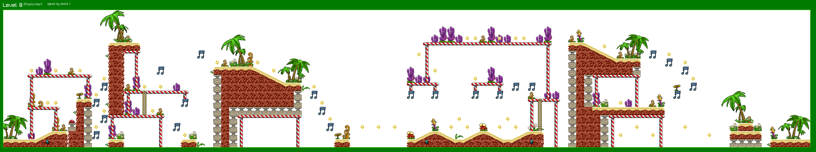 GummiBär Mobile Game (J2ME) - Level 8 (Platformer)