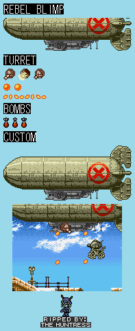 Metal Slug: 2nd Mission - Rebel Blimp