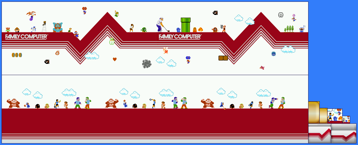 Nintendo 3DS Themes - Famicom Memories