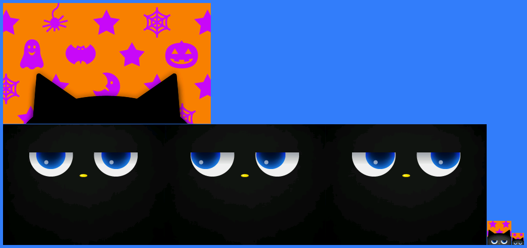 Nintendo 3DS Themes - Halloween: Spooky Black Cat