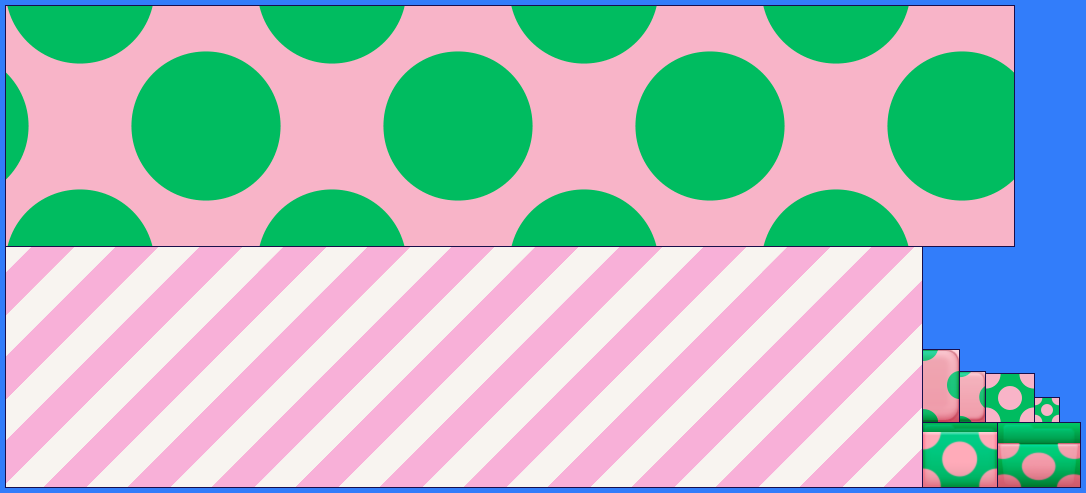 Polka Dots: Pink & Green