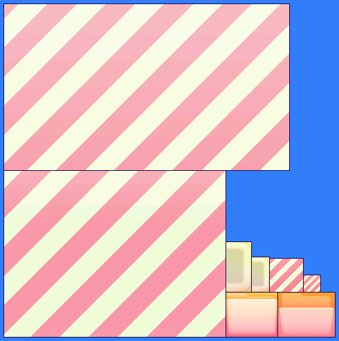 Nintendo 3DS Themes - Diagonal Stripes: Pink & White