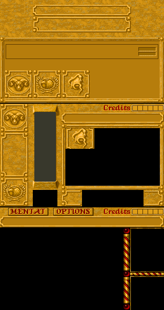 Dune II: The Building of a Dynasty - UI Elements