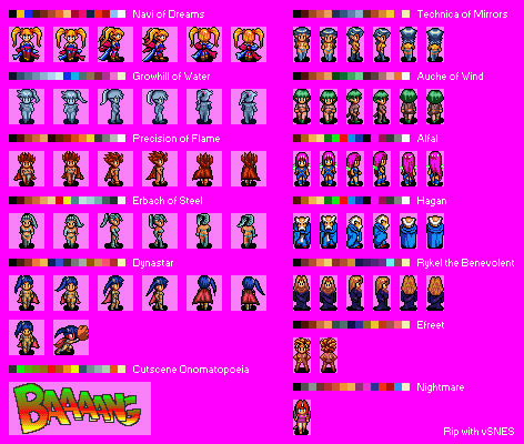 Princess Minerva (JPN) - Antagonists