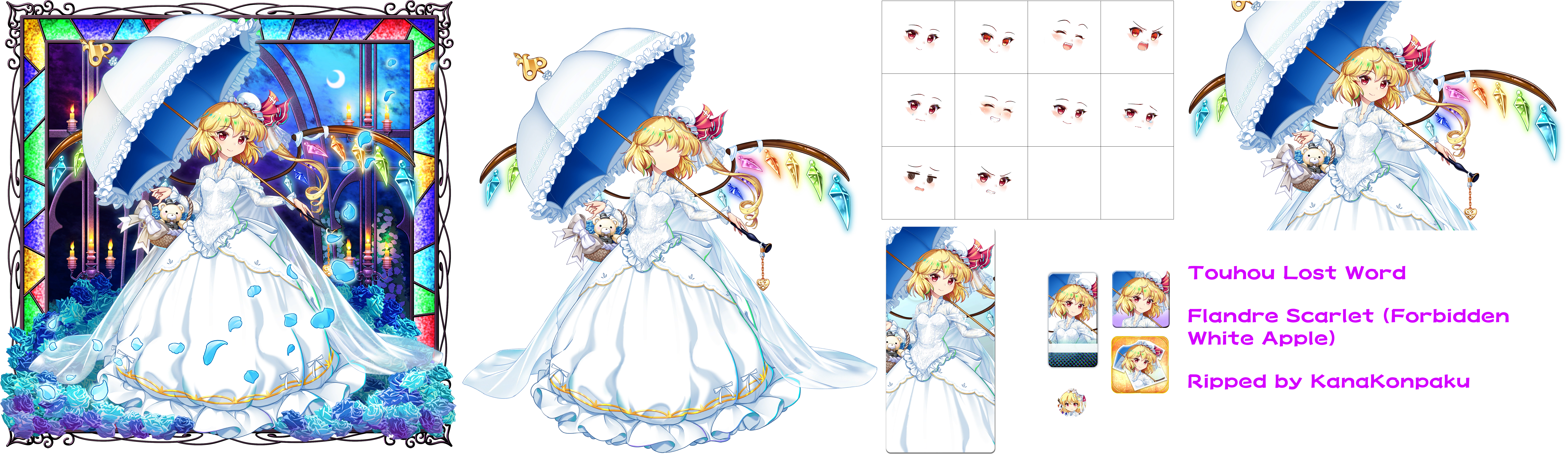 Flandre Scarlet (Forbidden White Apple)