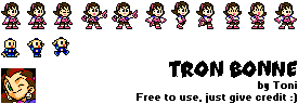 Mega Man Legends Customs - Tron Bonne (NES-Style)