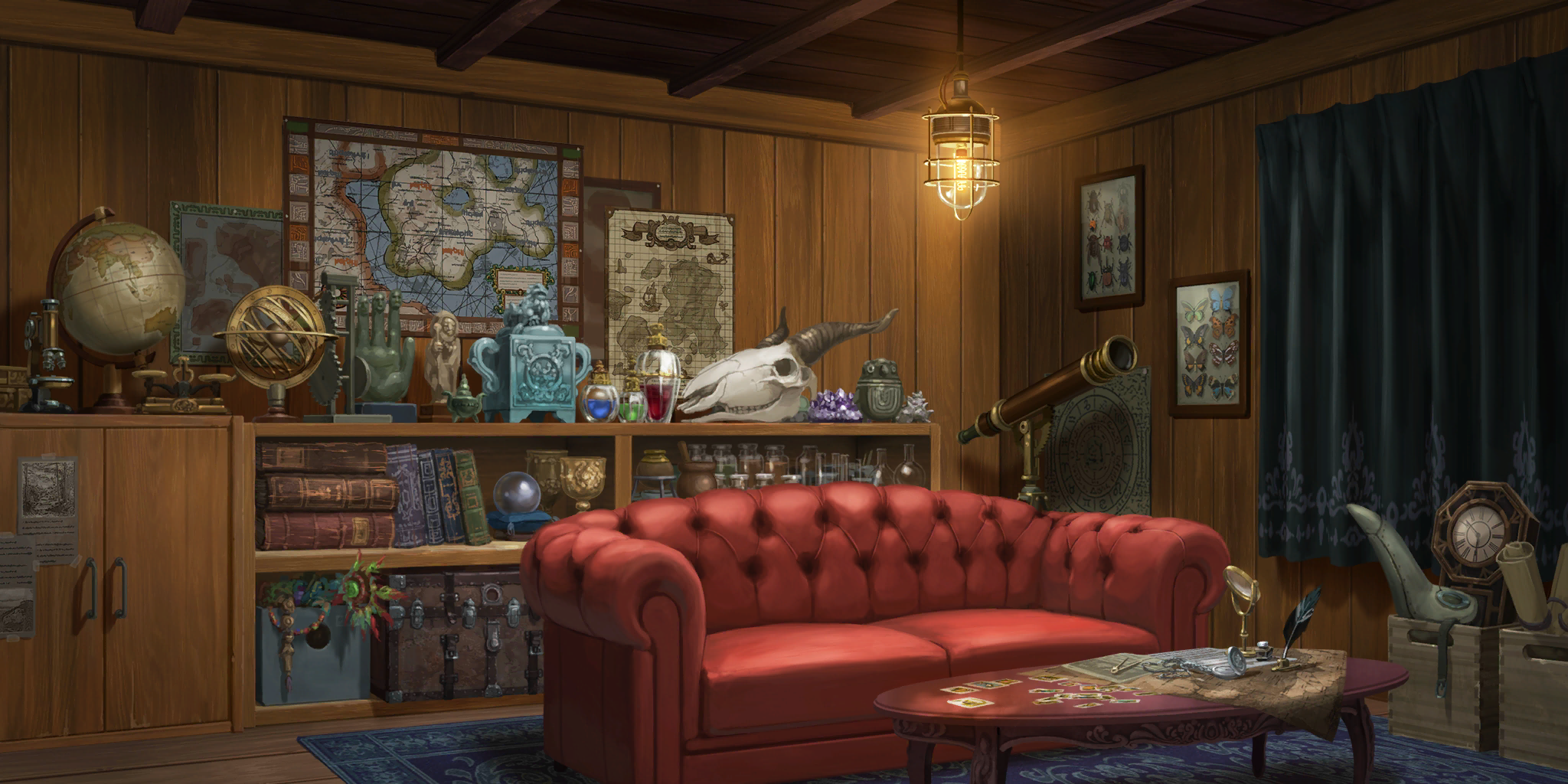 Touhou LostWord - Hakurei School Principal's Office