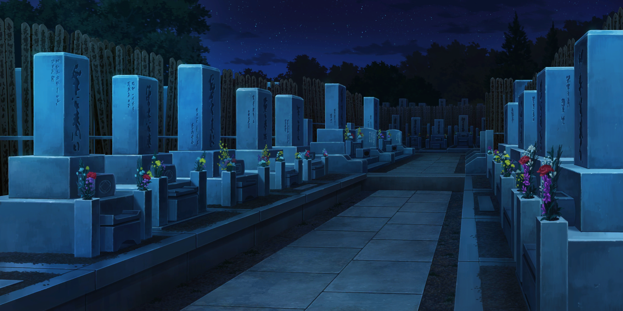 Touhou LostWord - Myouren Temple Cemetery