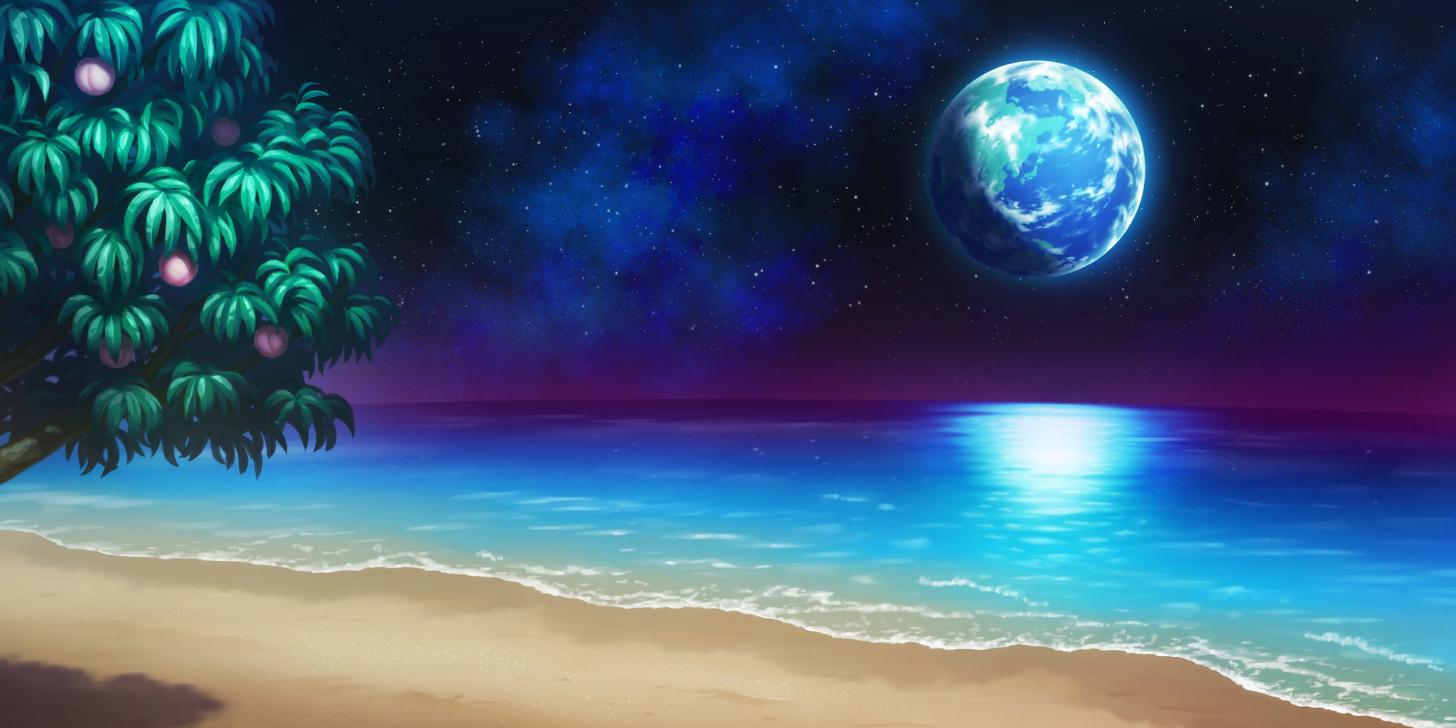 Touhou LostWord - Moon (Sea of Prosperity's Shore)